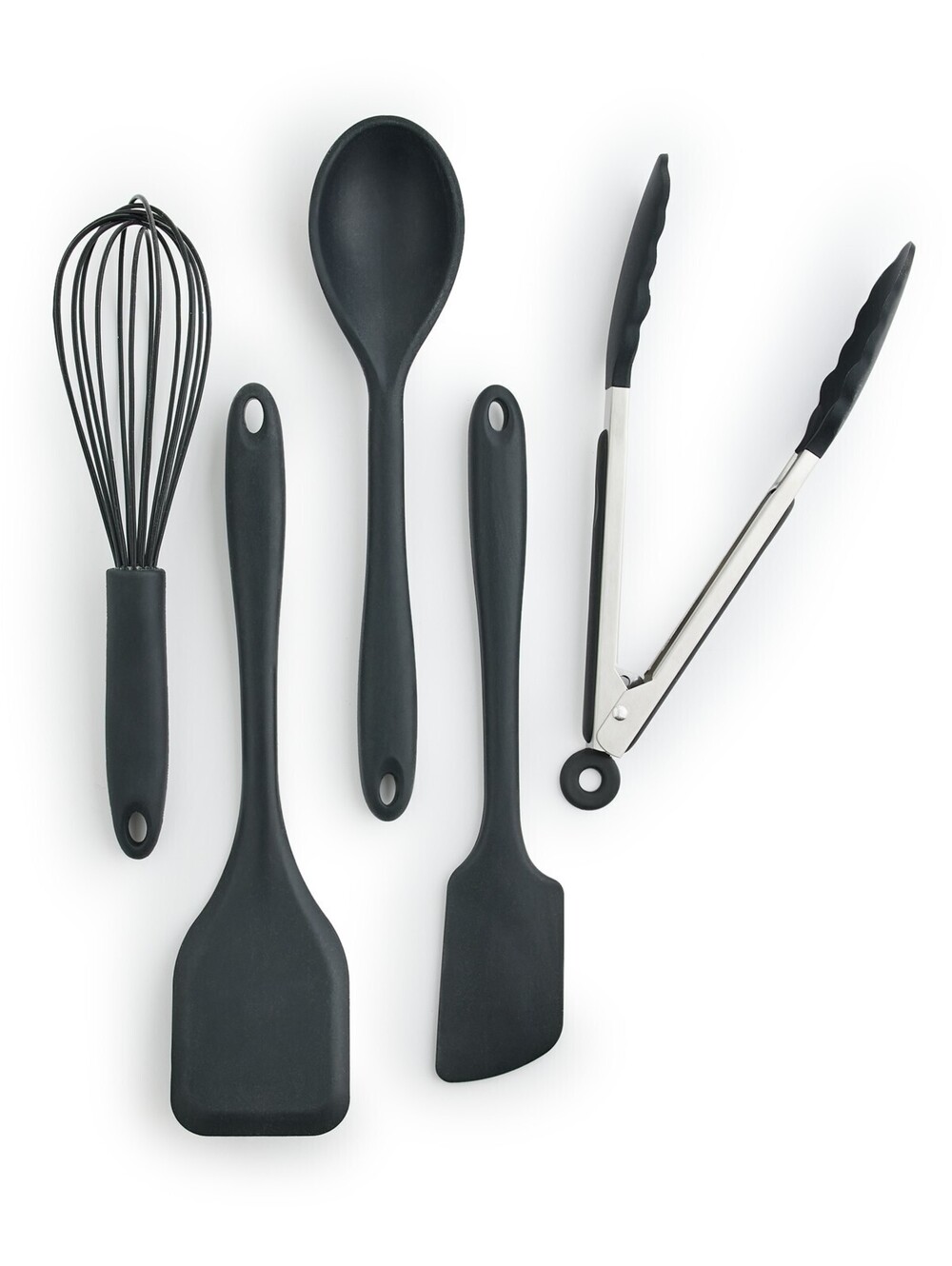 49$ Arch Studio Silicone Utensils Set of 5 10020285300 Silver Gray